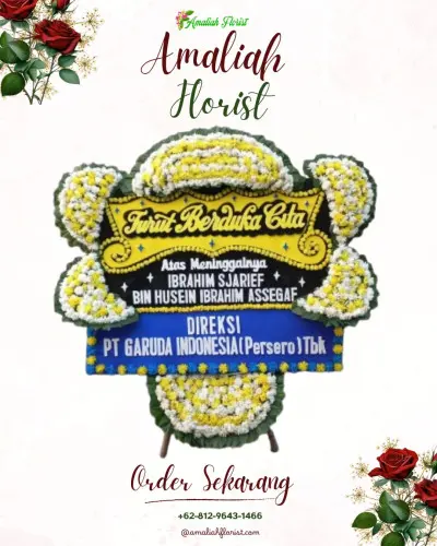 Papan Bunga Duka di Degayu